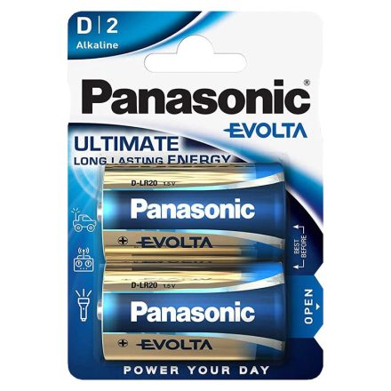 Panasonic Evolta D LR20 Góliát Elem x 2 db