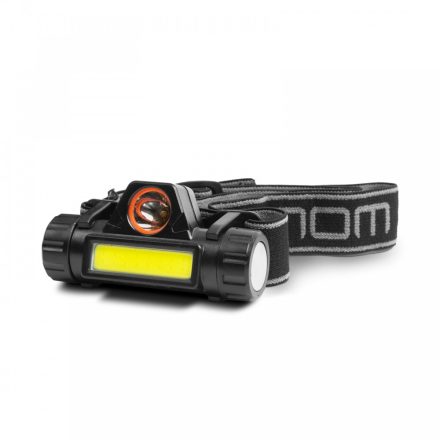 Phenom Fejlámpa SMD+COB LED - Újratölthető