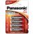 Panasonic Pro Power AA LR6 Ceruza Elem x 4 db