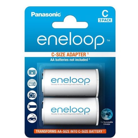 Panasonic Eneloop AA / C adapter