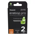 Panasonic Eneloop Pro AA 2500 mAh NiMH akkumulátor BK-3HCDE/2BE x 2 db