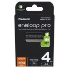 Panasonic Eneloop Pro AA 2500 mAh NiMH akkumulátor BK-3HCDE/4BE x 4 db