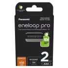 Panasonic Eneloop Pro AAA 930 mAh NiMH akkumulátor BK-4HCDE/2BE x 2 db