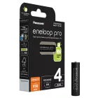 Panasonic Eneloop Pro AAA 930 mAh NiMH akkumulátor BK-4HCDE/4BE x 4 db