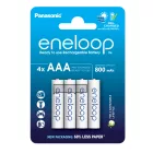 Panasonic Eneloop AAA 800mAh akkumulátor BK-4MCDE/4BE x 4 db