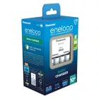 Panasonic Eneloop BQ-CC51 Töltő + 4 db AA 2000 mAh BK-3MCDE Akkumulátor