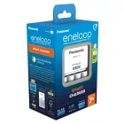 Panasonic Eneloop BQ-CC17 Töltő + 4 db AA Akkumulátor