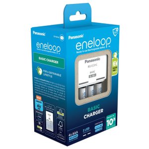 Panasonic Eneloop BQ-CC51 Töltő + 4 db AAA Akkumulátor Panasonic Eneloop BQ-CC51 Töltő + 4 db AAA Akkumulátor