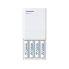 Panasonic Eneloop BQ-CC87 USB Akkumulátor Töltő + 4 db AA Akkumulátor