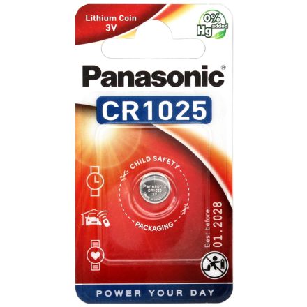 Panasonic CR1025 Lítium Gombelem