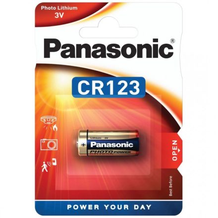Panasonic CR123 3V Lítium Fotó Elem
