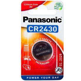 Panasonic CR2430 Lítium Gombelem Panasonic CR2430 Lítium Gombelem