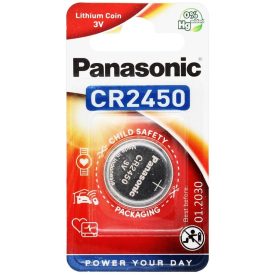 Panasonic CR2450 Lítium Gombelem Panasonic CR2450 Lítium Gombelem