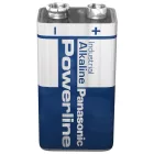 Panasonic Powerline 9V Industrial Alkáli Elem x 10 db