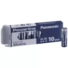 Panasonic Powerline AA LR6 Ceruza Industrial Alkáli Elem x 10 db