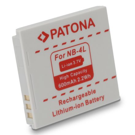 Canon NB-4L akkumulátor - Patona
