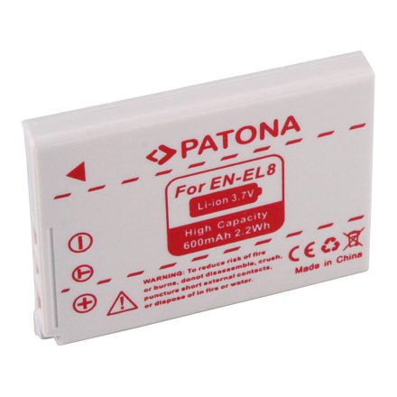 Nikon EN-EL8 akkumulátor - Patona