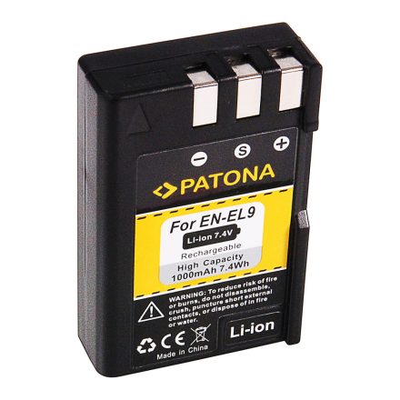 Nikon EN-EL9 akkumulátor - Patona