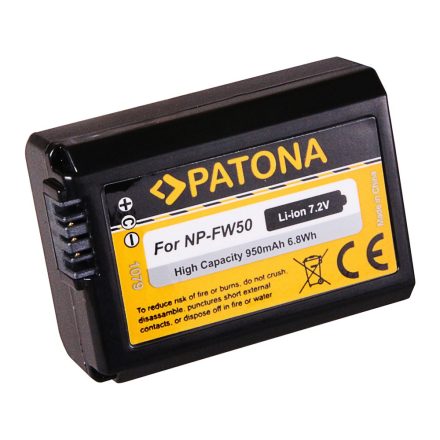 Sony NP-FW50 akkumulátor - Patona