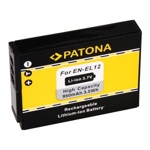 Nikon EN-EL12 akkumulátor - Patona Nikon EN-EL12 akkumulátor - Patona