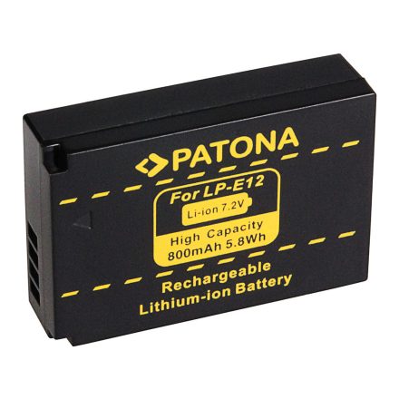 Canon LP-E12 akkumulátor - Patona