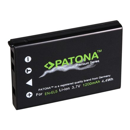 Nikon EN-EL5 akkumulátor - Patona Premium