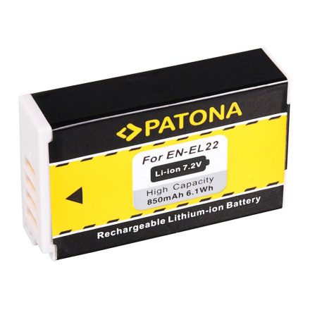 Nikon EN-EL22 akkumulátor - Patona