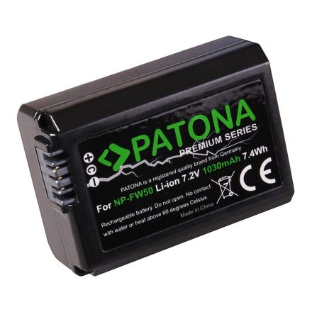 Sony NP-FW50 akkumulátor - Patona Premium