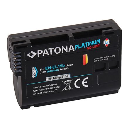 Nikon EN-EL15b akkumulátor - Patona Platinum