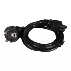 Patona 3 pólusú notebook hálózati adapter kábel 120 cm
