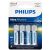 Philips Ultra Alkaline AA LR6 Ceruza Elem x 4 db