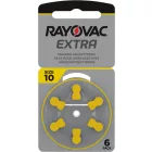 Rayovac Extra 10 Hallókészülék Elem x 6 db