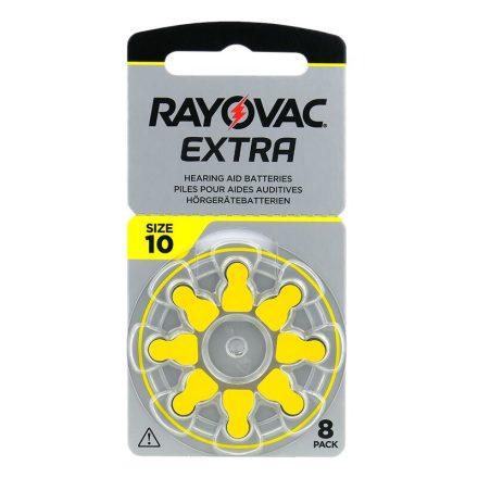 Rayovac Extra Advanced 10 Hallókészülék Elem x 8 db