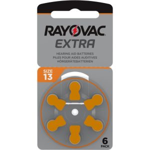 Rayovac Extra Advanced 13 Hallókészülék Elem, 6 db Rayovac Extra Advanced 13 Hallókészülék Elem, 6 db