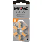 Rayovac Extra 13 Hallókészülék Elem x 6 db