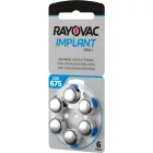 Rayovac Implant Pro+ 675 Hallókészülék Elem x 6 db