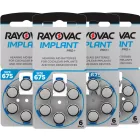 Rayovac Implant Pro+ 675 Hallókészülék Elem x 6 db