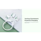 Remax Wanbo II USB-C Multikábel - 0,29m 60W - Fehér