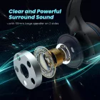 Soundpeats G1 Vezetékes Fejhallgató - 3,5mm - Fekete