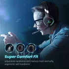Soundpeats G1 Vezetékes Fejhallgató - 3,5mm - Fekete
