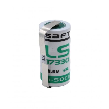 Saft LS17330 3,6V Lítium 2/3 A Elem U forrfüllel