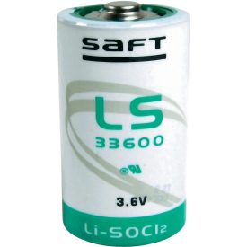 Saft LS33600 3,6V Lítium D Elem Saft LS33600 3,6V Lítium D Elem