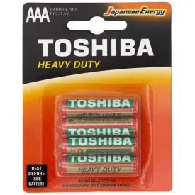 Toshiba Heavy Duty Féltartós AAA Mikro Elem x 4 db