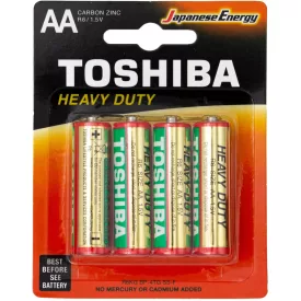 Toshiba Heavy Duty Féltartós AA Ceruza R6 Elem B4