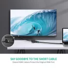Ugreen HD107 HDMI Hosszabbító Kábel 2m 4K - Fekete