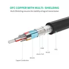 Ugreen HD107 HDMI Hosszabbító Kábel 2m 4K - Fekete