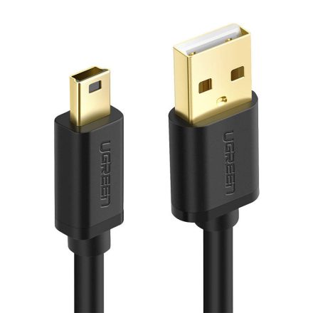 UGREEN USB - Mini USB Kábel - 1m 2A - Fekete
