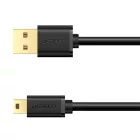 UGREEN USB-A - Mini USB Kábel - 1m 2A - Fekete