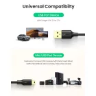UGREEN USB-A - Mini USB Kábel - 1m 2A - Fekete