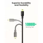 UGREEN USB-A - Mini USB Kábel - 1m 2A - Fekete